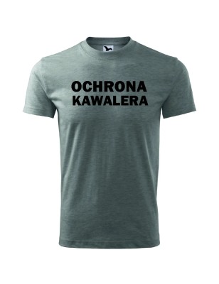 T-shirt męski ochrona kawalera - 10 kolorów do wyboru