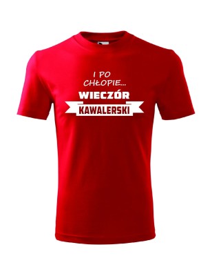 T-shirt męski i po chłopie - 10 kolorów do wyboru