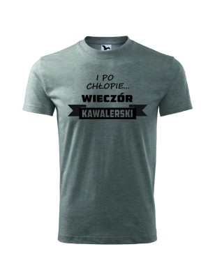 T-shirt męski i po chłopie - 10 kolorów do wyboru