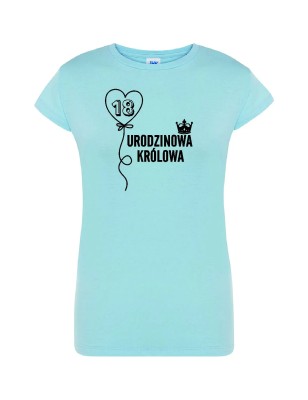 T-shirt urodzinowa Królowa - 10 kolorów do wyboru