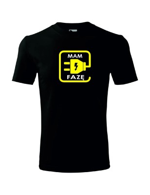 T-shirt męski mam fazę - 10 kolorów do wyboru