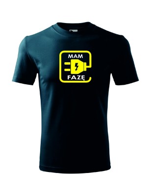 T-shirt męski mam fazę - 10 kolorów do wyboru