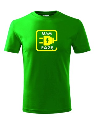 T-shirt męski mam fazę - 10 kolorów do wyboru