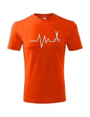 T-shirt męski nożyczki - 10 kolorów do wyboru