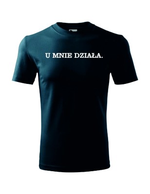 T-shirt męski u mnie działa - 10 kolorów do wyboru