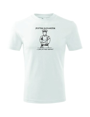 T-shirt męski jestem kucharzem - 10 kolorów do wyboru