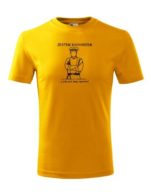 T-shirt męski jestem kucharzem - 10 kolorów do wyboru