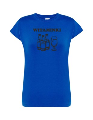 T-shirt damski witaminki - 10 kolorów do wyboru