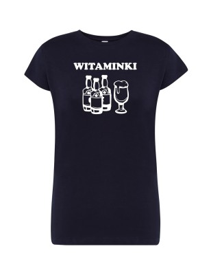 T-shirt damski witaminki - 10 kolorów do wyboru