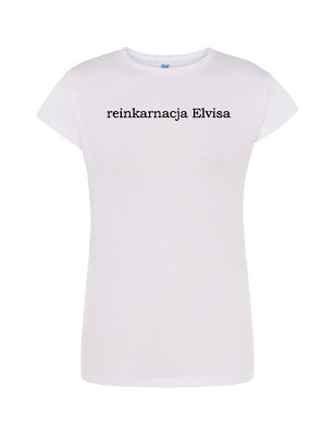 T-shirt damski Reinkarnacja Elvisa