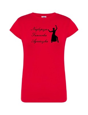 T-shirt damski najlepsza tancerka