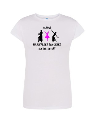 T-shirt damski mama najlepszej tancerki