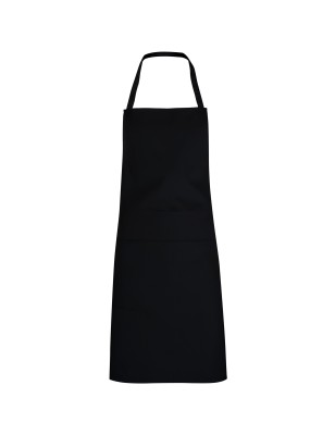 Fartuch kuchenny czarny mocny 190g/m2