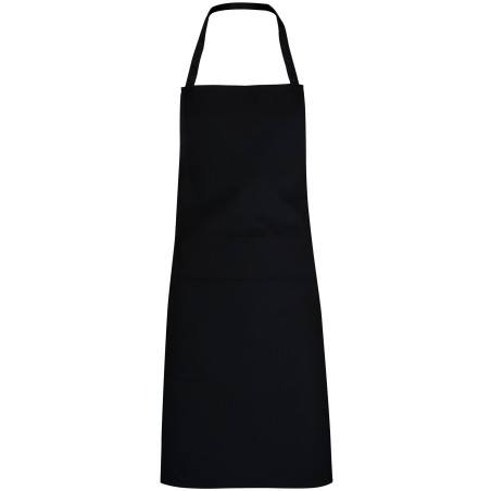Fartuch kuchenny czarny mocny 190g/m2