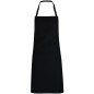 Fartuch kuchenny czarny mocny 190g/m2