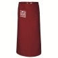 Zapaska długość 90cm bordowa Zapaska długość 90cm bordowa