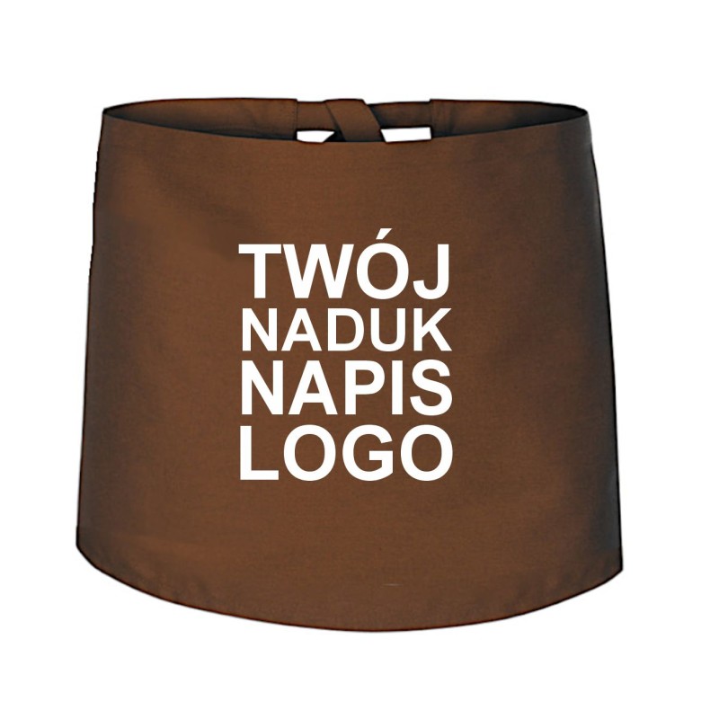 Zapaska długość 40cm brązowa Zapaska długość 40cm brązowa