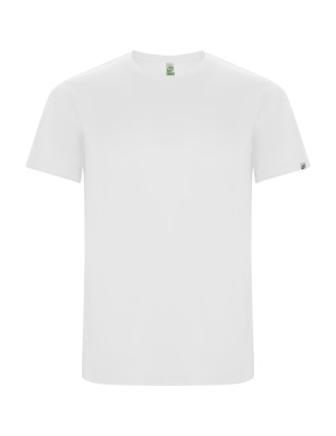 T-shirt męski sportowy do biegania na rower biały