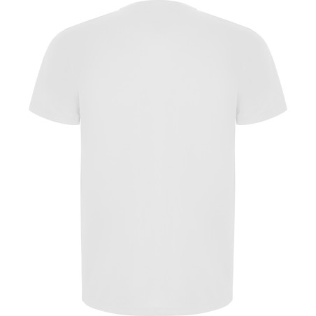 T-shirt męski sportowy do biegania na rower biały