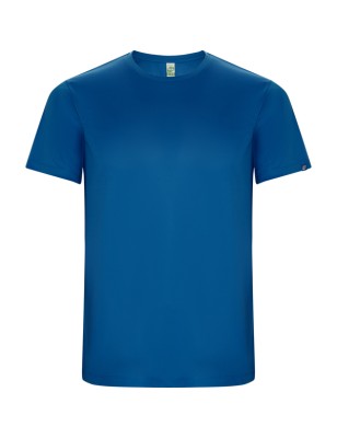 T-shirt męski sportowy do biegania na rower chabrowy