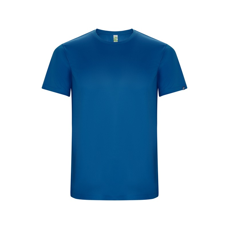 T-shirt męski sportowy do biegania na rower chabrowy