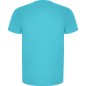 T-shirt męski sportowy do biegania na rower turkusowy