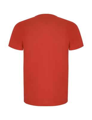 T-shirt męski sportowy do biegania na rower czerwony