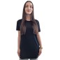 Damska koszulka T-shirt z twoim napisem nadrukiem logo czarna