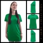 Damska koszulka T-shirt z twoim napisem nadrukiem logo zielona