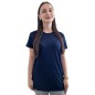 Damska koszulka T-shirt z twoim napisem nadrukiem logo granatowa