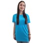 Damska koszulka T-shirt z twoim napisem nadrukiem logo turkusowa
