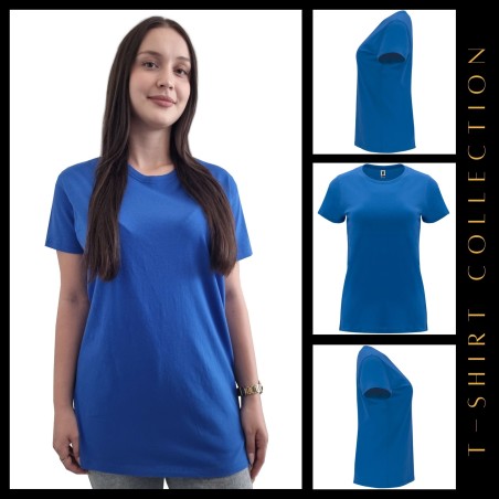 Damska koszulka T-shirt z twoim napisem nadrukiem logo chabrowa