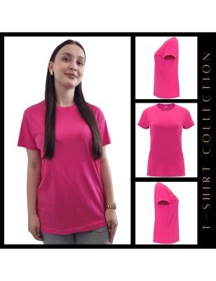 Damska koszulka T-shirt z twoim napisem nadrukiem logo różowa