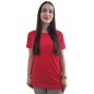 Damska koszulka T-shirt z twoim napisem nadrukiem logo czerwona
