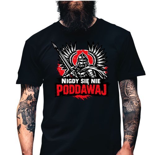 K1-W17  koszulka patriotyczna husaria nigdy sie nie poddawaj.png