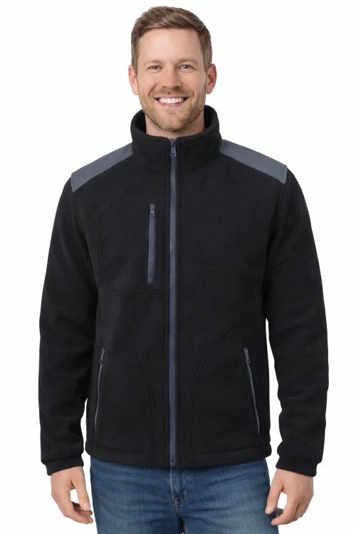 Bluza polarowa czarny z szarymi wstawkami gramatura 360.png