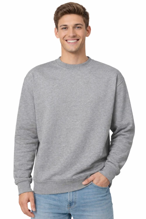 Szara bluza sportowa męska z długim rekawem.png