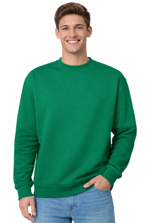 Zielona bluza sportowa męska z długim rekawem.png