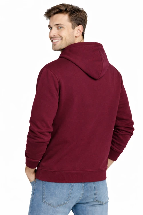 Bluza-dresowa-męska-z-kapturem-i-kieszeniami-kolor-bordowa-widok-z-tyłu.png