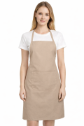 Fartuszek kuchenny gastronomiczny z kieszenienią beżowy.png