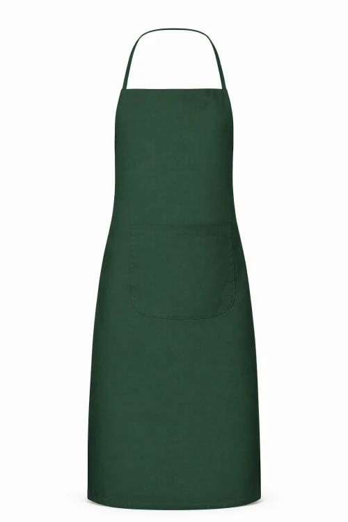 Fartuszek kuchenny gastronomiczny z kieszenienią zielona butelka mockup.png