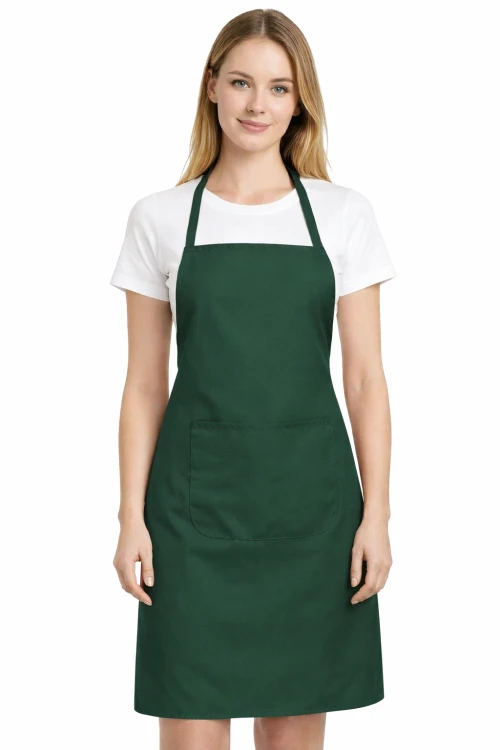 Fartuszek kuchenny gastronomiczny z kieszenienią zielona butelka.png