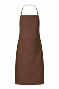 Fartuszek kuchenny gastronomiczny z kieszenienią brązowy mockup.png