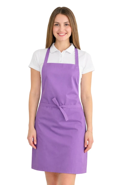 Fartuszek do kuchni dla gastronomii kolor wrzosowy.png