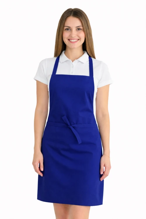 Fartuszek do kuchni dla gastronomii kolor chabrowy.png