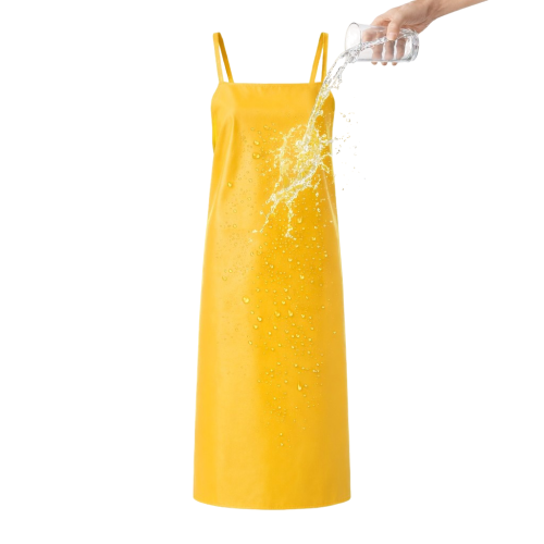 Fartuszek nieprzemakalny wodoodpormy kolor żółty powłoka wododprna.png