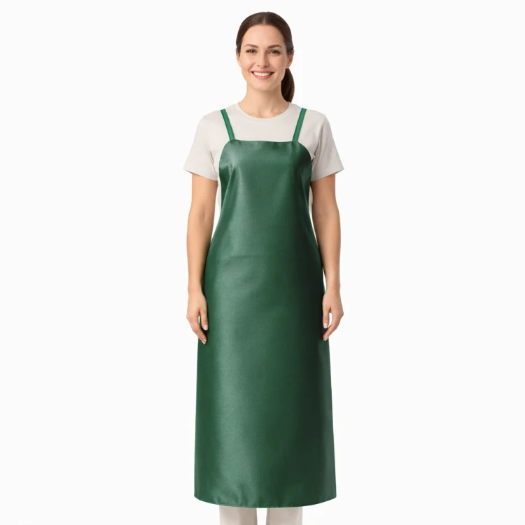 Fartuszek nieprzemakalny wodoodpormy kolor zielony dla kobiet i mężczyzn.png