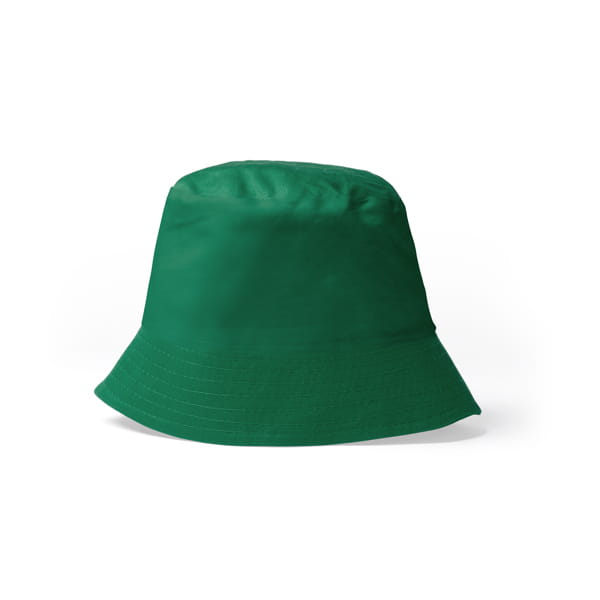 Kapelusz letni przeciwsłoneczny 100% bawełna 170g zielony bucket hat.jpg