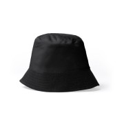 Kapelusz letni przeciwsłoneczny 100% bawełna 170g czarny bucket hat.jpg