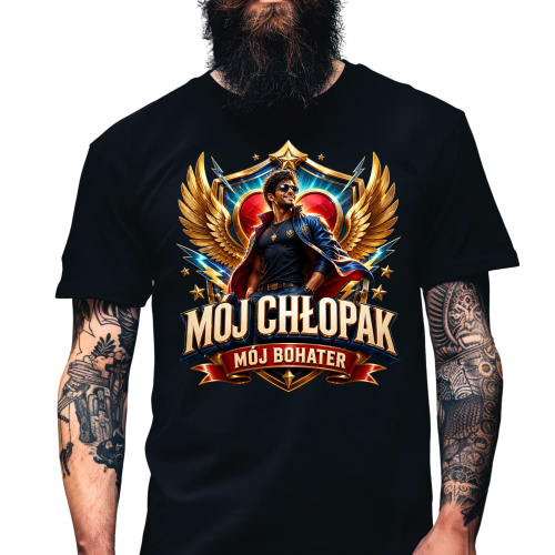 Koszulka dla chlopaka moj bohater